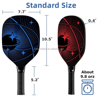 Eco-Conscious Wooden Pickleball Paddle-Children's Training Poplar Core Reinforced Edges Nylon Carry Bag
