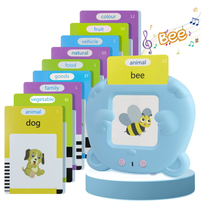 Educational Learning Talking Sight Words Flash Card Kindergarten Kids English Language Electronic Book Toddlers Reading Gadget