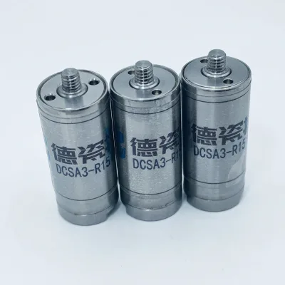 DCSA3-R15 Piezoelectric Actuator Stack High Precision Linear Motion Ceramic Actuator 150V 45μm Stroke Stainless Steel 304