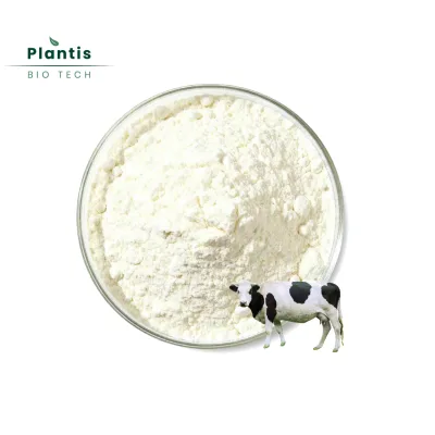 High Quality Food Grade Raw Colostrum Powder 25%-35% IgG Immune Support Nutritional Supplement in Bag
