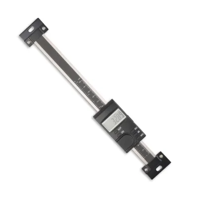 High Accuracy 0-100mm Stainless Steel Electronic Linear Scale with Digital Readout