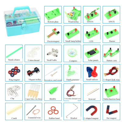 Student Electric Circuit Education Kits for School Lab Learning Physics Electromagnetic Experiments Teaching Aids Science
