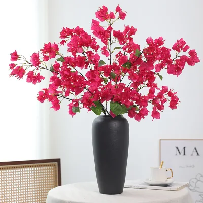 Cheap Wholesale Artificial Bougainvillea Single Small Bougainvillea for Home and Wedding Decoration