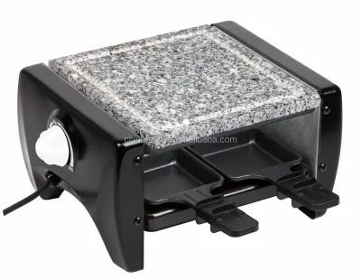 220V Electric Indoor/Outdoor BBQ Grill With Detachable Iron Plate Temperature Control Car Hotel RV Household Use New Condition