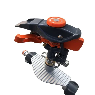 Impact Sprinkler Portable Rotating 360 Degree Adjustable Heavy Duty Metal Spike Base Garden Lawn Irrigation Watering System