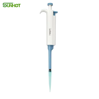 Sunhot Top Pette PP Material Semi-sterilized Manual Fixed Volume High Quality Laboratory Pen Micro Pipette