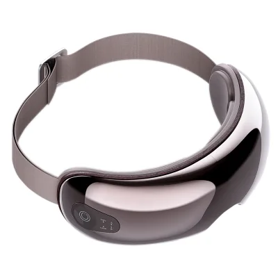 Hot Sellers Rechargeable Smart Eye Massager Air Compression Music Face Fatigue Massage Device with Graphene Heat