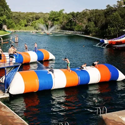 Inflatable Water Blob Factory Price Inflatable Water Jumping Pillow Floating Inflatable Toy
