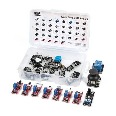 ACEBOTT Robotlinking 37 Sensor Modules Kit with Tutorial Compatible with Arduino IDE UNO R3 MEGA Nano