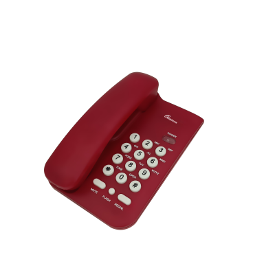 Small telephone corded table telephone