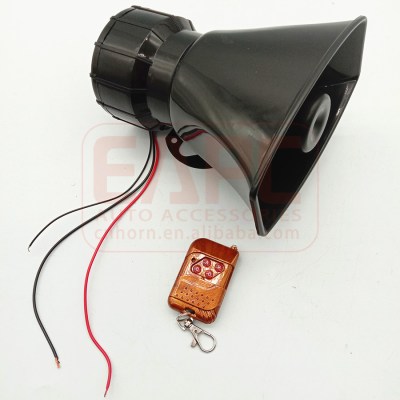 Remote Control Without Battery TZ-424-3YK Wireless Remote Control Siren Fire Alarm 4 Button Sounds Siren Horn