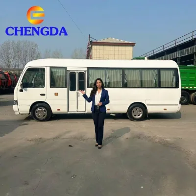 Left Hand Drive High Roof Tourist Coach Euro 4 20-30 Places VIP Luxury Coaster Bus