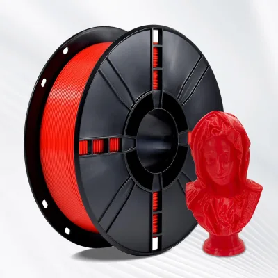 3D PLA+Red High-Toughness FDM High-Speed Material 1.75mm Smooth Wiring 1kg Consumables