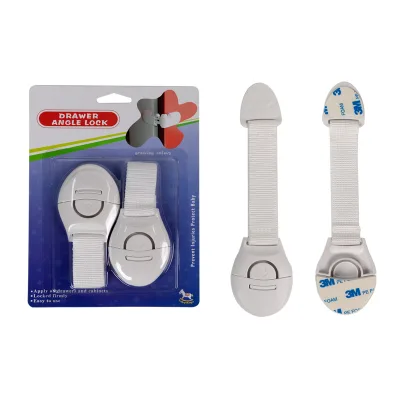 White Strap Smart Child Security Cabinet Lock Multi-Function Kids Safety Proofing for Baby & Cupboard Use protection Baby