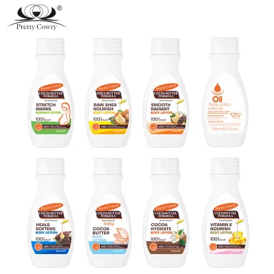 Cross-border Pretty Cowry Natural Moisturizing Coconut Body Lotion-Deeply Hydrating Non-Greasy General-Purpose; Ready-to-Ship
