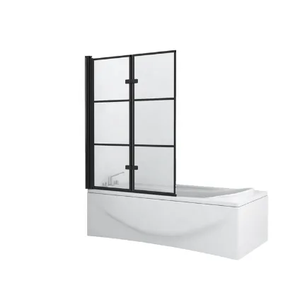 Folding Shower Screen Aluminium Door Enclosure BL-S060B