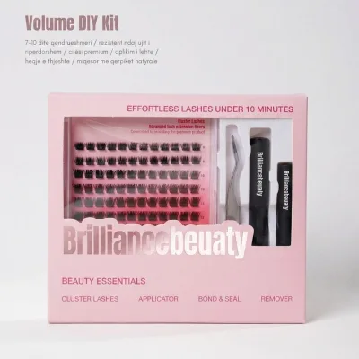 Individual DIY Lash Extension Kit Mix Curl Hand Made Fan Eyelashes Korean PBT Fiber Lashes Clusters Pestanas Eyelashes Clusters