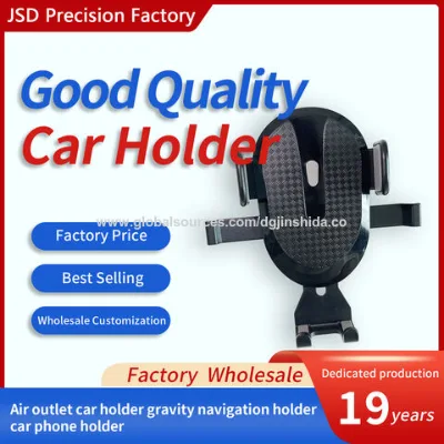Air vent holder gravity car phone holder, universal hook type car phone holder For car air vent, adjustable height phone stand