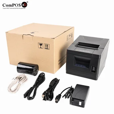 Thermal Mini Pos 203dpi 220mm/s 80mm Thermal Receipt Printer Order Custom Logo Receipt Printer for Small Business