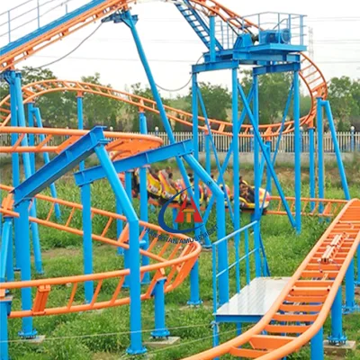 Children and Adults Luna  Machine  Park Ride Fast Sliding  Glide  for Sale  Macrame Small Roller coaster  l
