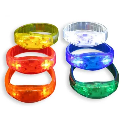 Rubber Bracelets Kid Bracelets Personalized Wristbands Concerts Glow Bracelets Favors Led Accessories Kids Wrist