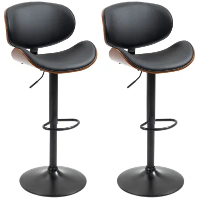 Wholesale High-end Bar Chair with Backrest and Footrest High Stool Durable Adjustable Height Hot-selling Luxury Bentwood Chair