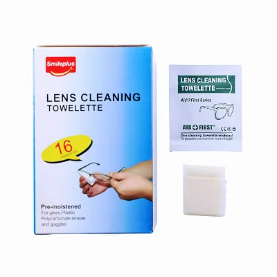 Disposable Sanitiser Wipes Small Pack Biodegradable Lens Cleaning Wipes
