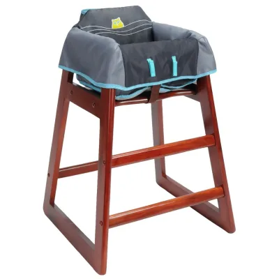 Restaurant High Chair Cover Slip Resistant Portable for Children Outdoor Indoor Eating