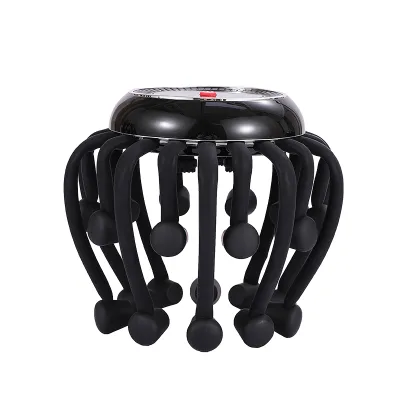 2000mAh Battery Infrared Automatic Head Massager ABS plus Silicone Smart Vibrating Deep Tissue Massage Octopus Head Massager