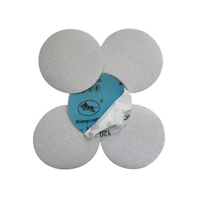 5 Inch 125mm Blue Hook and Loop Sanding Discs Aluminum Oxide Sand Disc for Random Orbital Sander Wood Metal Automotive Polishing