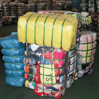 Stock Apparel Factory Direct Dress Short Sleeve Skirt Pants Suspender Vest T-shirt Mixed Bulk Clothes Bales Used Clothes