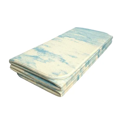 Quality Guarantee Customized Packaging Sustainable PVC Yoga Mat Folding Exercise Mat