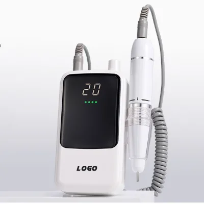 Wholesale 803 Professional Electric Nail Drill 35000RPM Max Speed Diamond Carbide Battery Polish for Nail Art Salon Carbon Brush