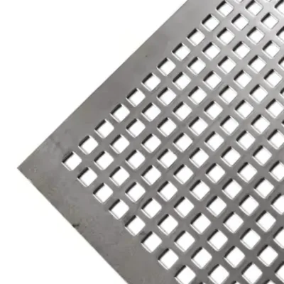 304 Stainless Steel Perforated Grating - High Strength  for Walkways and Platforms