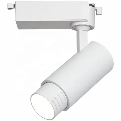 Focus Adjustable Store ExhibitionTrack Spot Lamp Aluminum Warm White Spotlight Recessed Ceiling Led Downlight Manufacturer