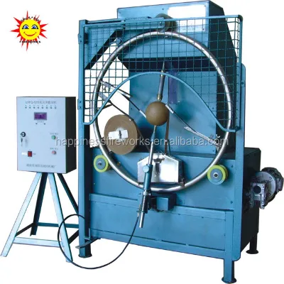 Pasting Machine for 3 to 8 Inch Shells Fireworks Machine Shells Taping Machine