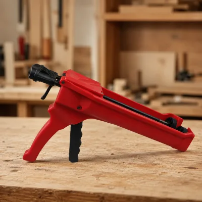 Tool Supplier Sausage Pack Caulking Gun Sealant Applying No Drip High Thrust Sausage Gun for Kitchen Sealing Durable Glue Gun