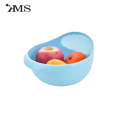 Wholesalers Hot Selling Vegetable Drain Basket for Cleaning Vegetable Fruit Strainers Rice