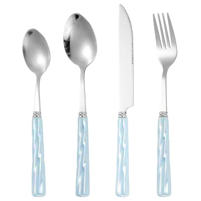 Elegant Beads Design Handle Mirror Stainless Steel Cutlery Set for Wedding Dining Table Home Kitchen Parties Premium Flatware