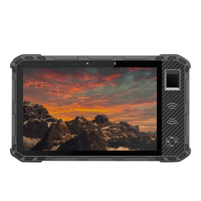 8inch Fully Rugged Android Tablet with Fingerprint IP68 GPS NFC POE