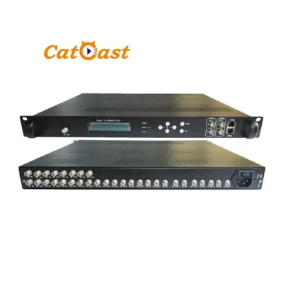 Digital Modulator 16 DVBS2 DVBT DVBC Tuner to DVBC DVBT ATSC ISDBT RF Modulator
