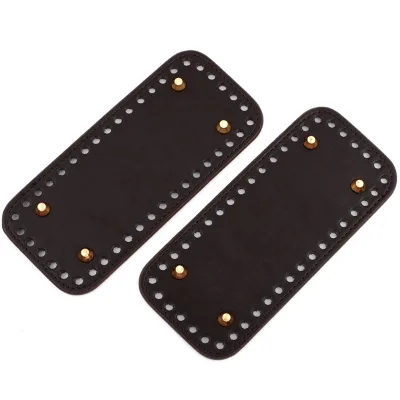 Factory Direct Selling Bag Bottom 18*8cm High Quality DIY Bag Accessories Coffee Color Leather Bag Bottom