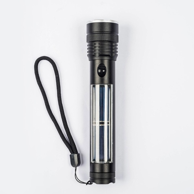 Manual Flashlight and USB Charger Lamp Flashlight Lantern Miner Solar Led Torch Light Portable Power Bank Flashlight