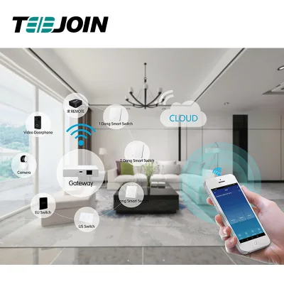 Iot Android Wifi Remote Control Alexa Touch Screen Control Panel Infrared Sensor Smart Home System Central Control Switch Panel