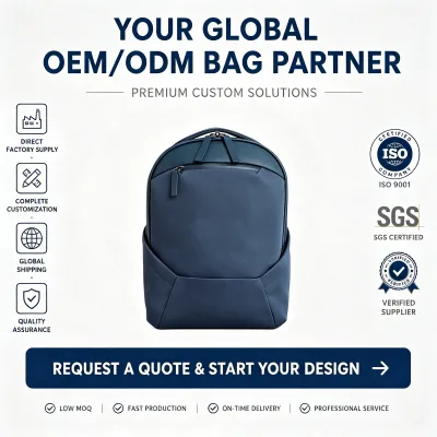 YFH Factory-Customized Waterproof Polyester Durable Backpack Zipper Men's Hiking Camping Travel Large Capacity Eco-Friendly