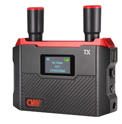 Cvw Small Commercial Wireless One Transmitter Two Receivers Hd-mi&uvc Output for Live Broadcast Short Video Shooting Advertising