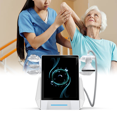 Full Body Pain Therapy Focused Shockwave Rehabilitation Physiotherapy Pain Relief Shockwave Therapy Machine