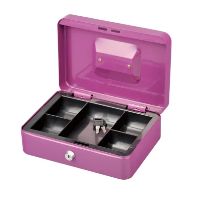 Customized Color Divided Storage Mechanical Lock Household Portable Mini Cash Box