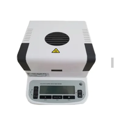 Halogen Heating Moisture Balance - 120g Capacity, 0.01g Resolution for Lab & Quality Control