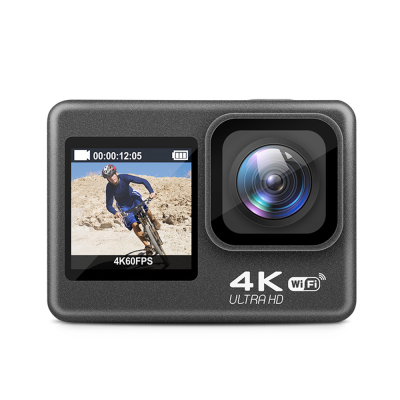 Action Camera 4K/60 4K Action Camera Sport Video Underwater 30m Waterproof Wifi Remote